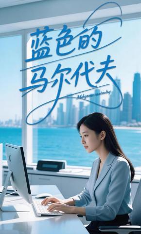 短剧《蓝色的马尔代夫》海报