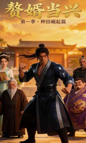 短剧《赘婿当兴》海报