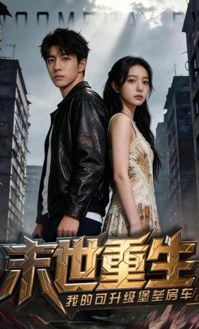 短剧末世重生：我的可升级堡垒房车海报