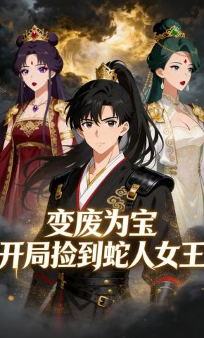 短剧《变废为宝：开局捡到蛇人女王》海报