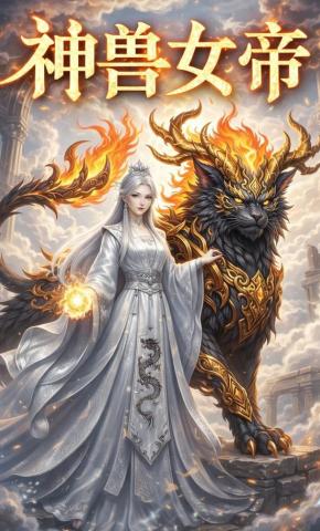 短剧《神兽女帝》海报