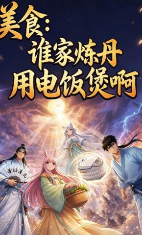 短剧《美食：谁家炼丹用电饭煲啊？》海报