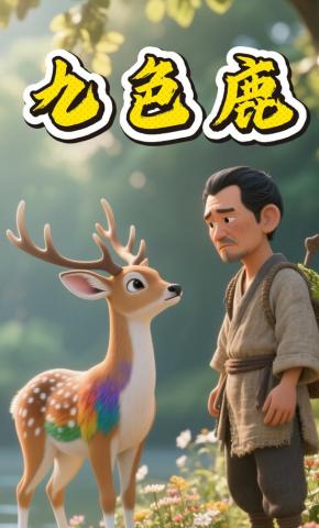 短剧《九色鹿》海报