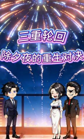 短剧《三重轮回，除夕夜的重生对决》海报