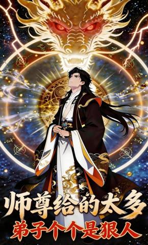 短剧《师尊给的太多弟子个个是狠人》海报