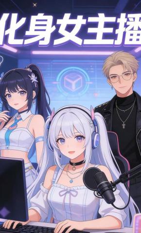 短剧《化身女主播》海报