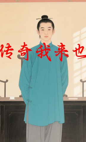 短剧《传奇我来也》海报