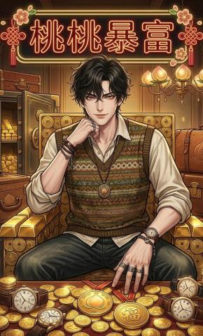 短剧《桃桃暴富》海报