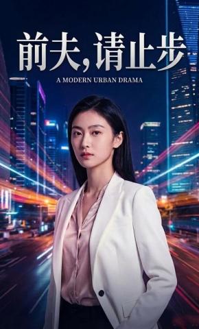 短剧《前夫，请止步》海报