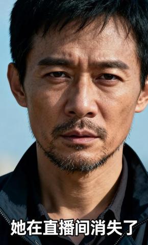 短剧《她在直播间消失了》海报