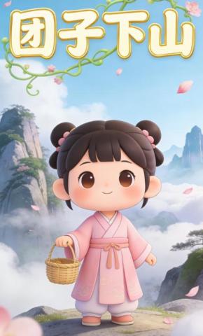 短剧《团子下山》海报