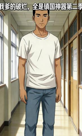 短剧《我爹的破烂，全是镇国神器第二季》海报