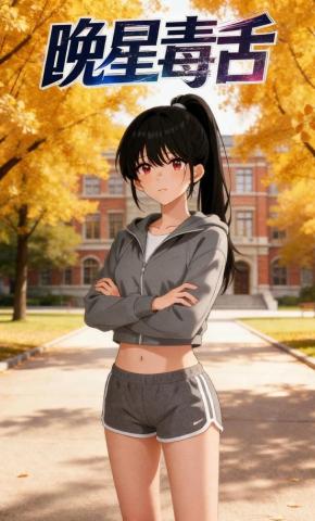 短剧《晚星毒舌》海报