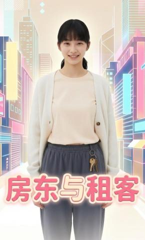 短剧《房东与租客》海报