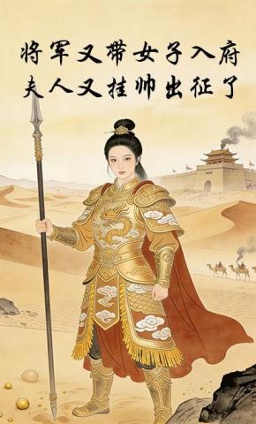 短剧《将军又带女子入府，夫人又挂帅出征了》海报