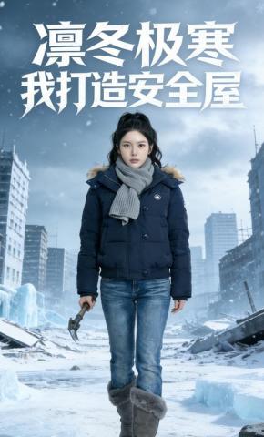 短剧《凛冬极寒我打造安全屋》海报