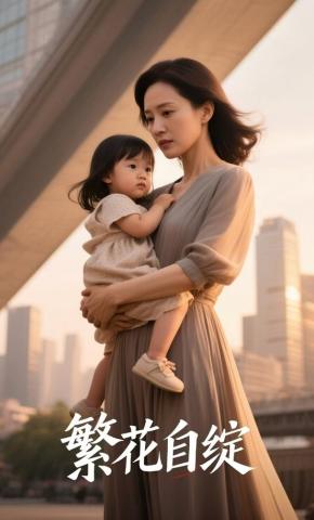 短剧《繁花自绽》海报