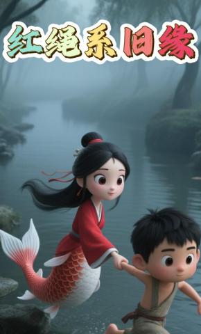 短剧《红绳系旧缘》海报