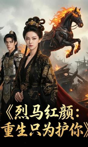 短剧《烈马红颜：重生只为护你》海报