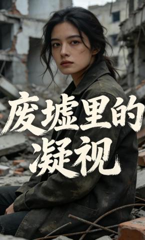 短剧《废墟里的凝视》海报