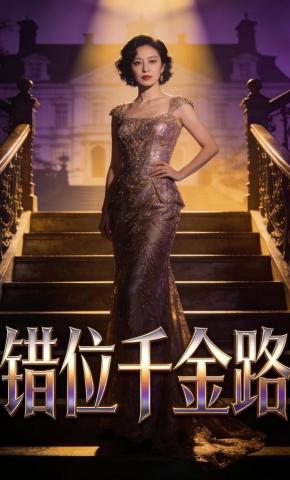 短剧《错位千金路》海报