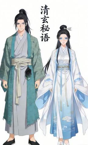短剧《清玄秘语》海报