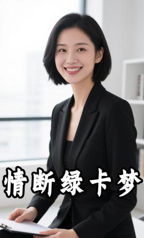 短剧《情断绿卡梦》海报