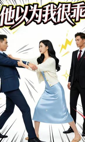 短剧《他以为我很乖》海报