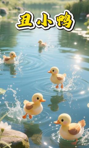 短剧《丑小鸭》海报