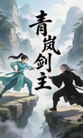 短剧《青岚剑主》海报