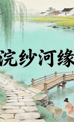 短剧《浣纱河缘》海报