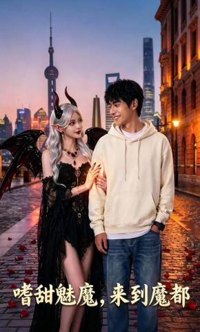 短剧《嗜甜魅魔，来到魔都》海报