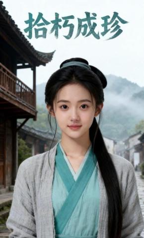 短剧《拾朽成珍》海报