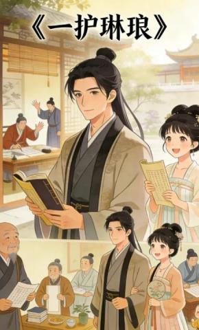 短剧《一护琳琅》海报