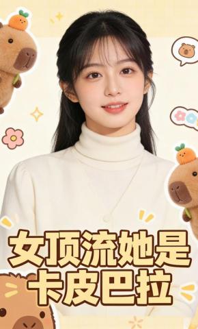 短剧《女顶流她是卡皮巴拉》海报