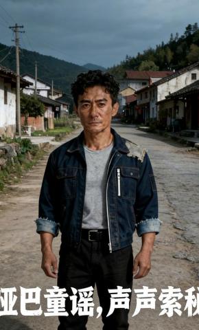 短剧《哑巴童谣，声声索秘》海报