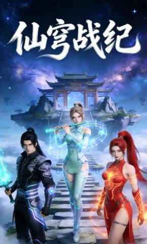 短剧《仙穹战纪》海报