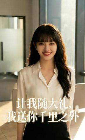 短剧《让我随大礼，我送你千里之外》海报