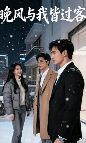 短剧《晚风与我皆过客》海报