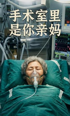 短剧《手术室里，是你亲妈》海报