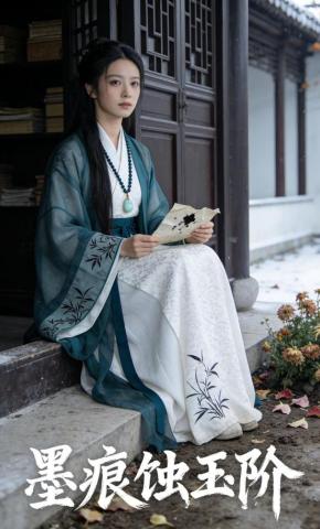 短剧《墨痕蚀玉阶》海报