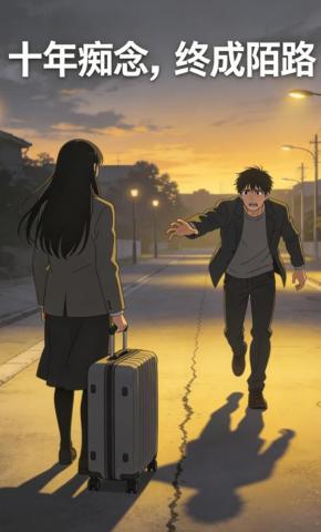 短剧《十年痴念，终成陌路》海报