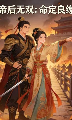 短剧《帝后无双：命定良缘》海报