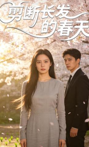 短剧《剪断长发的春天》海报