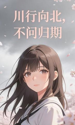 短剧《川行向北，不问归期》海报