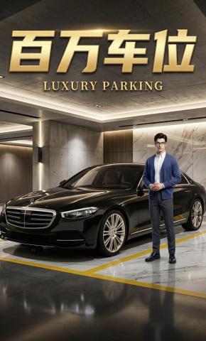 短剧《百万车位》海报