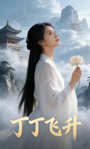 短剧《丁丁飞升》海报