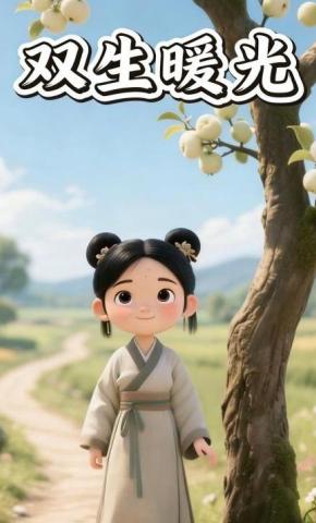 短剧《双生暖光》海报