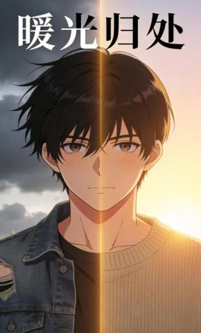 短剧《暖光归处》海报