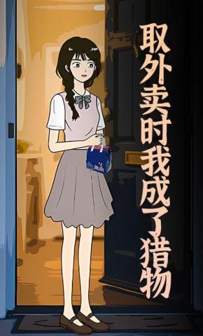 短剧《取外卖时我成了猎物》海报